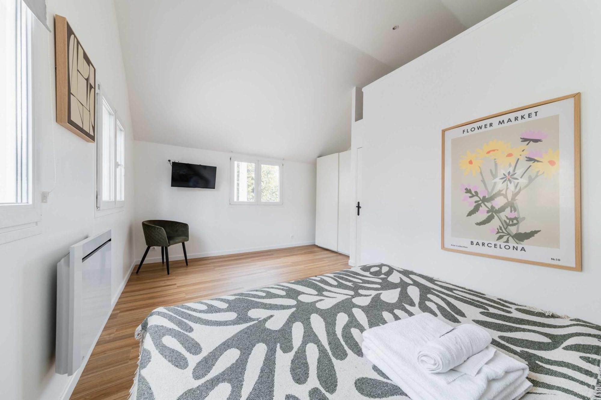 Villa Romainville Paris Pour 8 Personnes - Flat-Guest 외부 사진